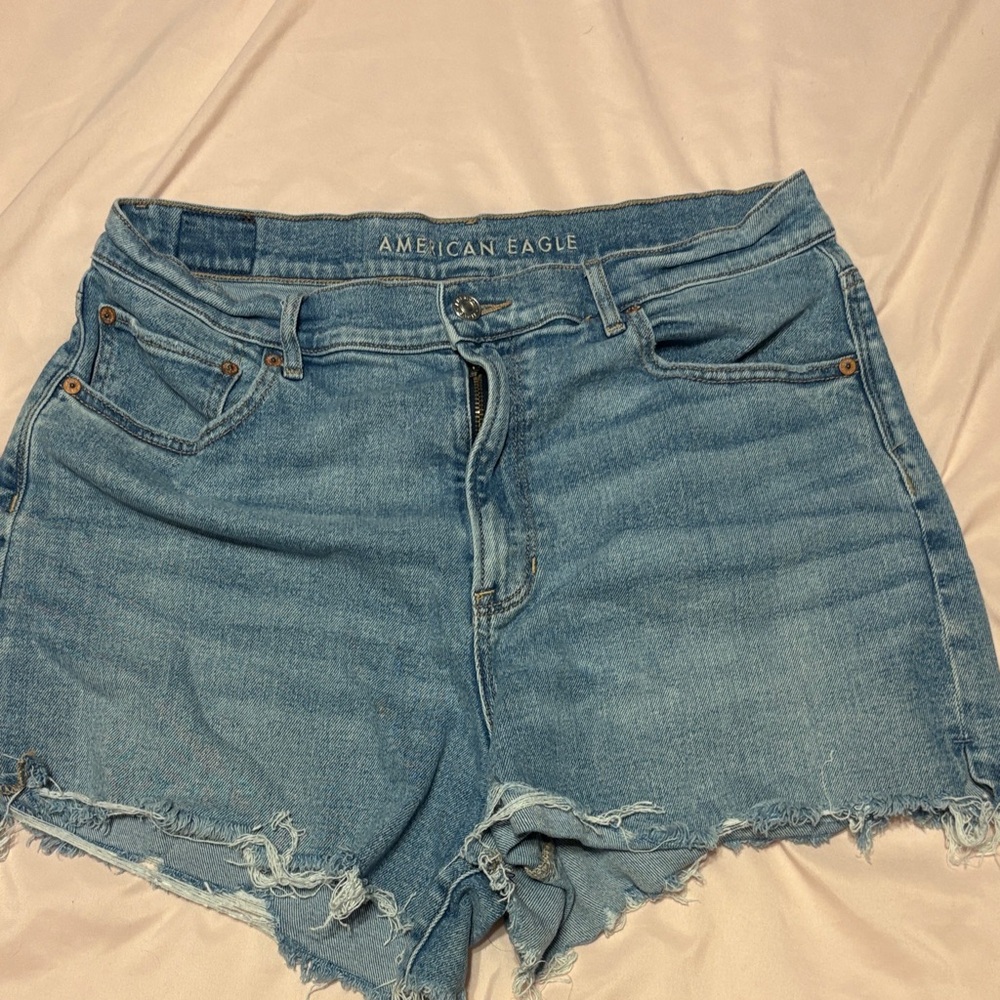 American Eagle Outfitters Light Blue Jean Shorts
